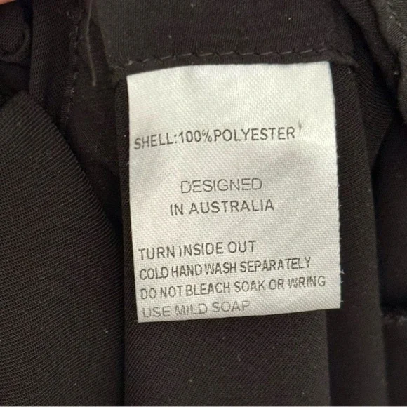 Shona Joy Core Off the Shoulder Black Ruffle Mini Dress Size 10 - Picture 7 of 7